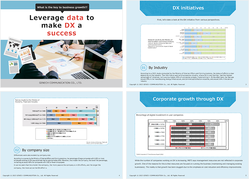 Utilizing data to make DX successful​