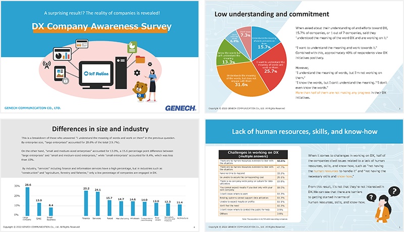 Let's know by numbers! DX awareness survey report
